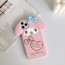 My Melody Cute 3D Silicone Phone Case Cover For For For iPhone SE 6 7 8 X 11 12 13 14 15 Pink