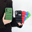 The North Face 3D Soft Puffy Jacket Streetwear Design Phone Puffer Case For iPhone 11 12 13 14 15 16 Black Blue Green Red