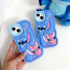 Stitch Disney 3D Soft Silicone Phone Case Cover For iPhone SE 6 7 8 X 11 12 13 14 15 16 Blue Pink