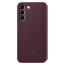 Galaxy S22 S-View Smart Clear View Cover Burgundy