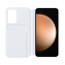 Galaxy S23FE Smart Clear View Wallet Case Cover White