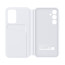 Galaxy S23FE Smart Clear View Wallet Case Cover White