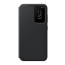 Galaxy S23+ Smart Clear View Wallet Case Cover Black