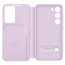 Galaxy S23+ Smart Clear View Wallet Case Cover Lavender