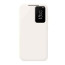 Galaxy S23+ Smart Clear View Wallet Case Cover Cream