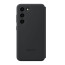 Galaxy S23 Smart Clear View Wallet Case Cover Black