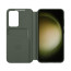 Galaxy S23 Smart Clear View Wallet Case Cover Green