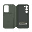 Galaxy S23 Smart Clear View Wallet Case Cover Green