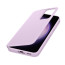 Galaxy S23 Smart Clear View Wallet Case Cover Lavender