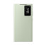 Galaxy S24 Ultra Smart Clear View Cover Light Green