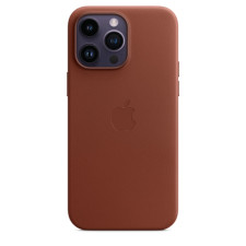 iPhone 14 Pro Max Leather Case with MagSafe Umber Brown