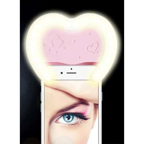 LED Selfie Beauty Heart Flash for Galaxy Note 4
