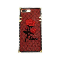 Rose Fabric Fashion Case for iPhone X XS