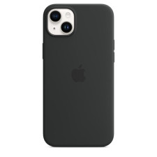 iPhone 14 Plus Silicone Case With MagSafe Midnight