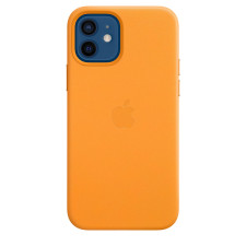 iPhone 12 / 12 Pro Leather Case with MagSafe - California Poppy