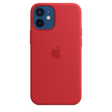 iPhone 12 Mini Silicone Case with MagSafe - Red
