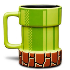 Mario Green Pipe Ceramic Coffee Mug