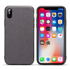 Basic Leather TPU Case for iPhone X XS