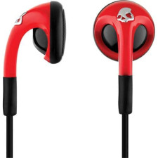 SkullCandy Fix Bud Red/Black Headphones with ControlTalk & Microphone for iPhone & iPod