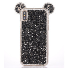 iPhone X XS Bling Mouse Ears Case