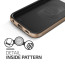 Verus Gold Galaxy S6 Case Crucial Bumper Series