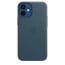 iPhone 12 Mini Leather Case with MagSafe - Baltic Blue