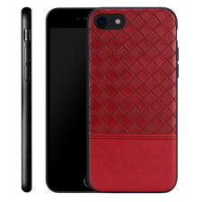Weaved Leather Case for iPhone X XS