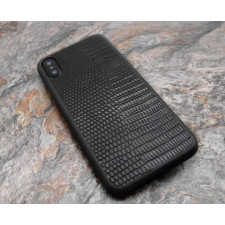 Rugged Lizard Skin Pattern Case for iPhone X XS