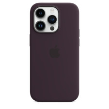 iPhone 14 Pro Silicone Case With MagSafe Elderberry