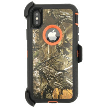 iPhone XR Realtree Case with Belt Clip Orange