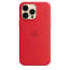 iPhone 14 Pro Max Silicone Case With MagSafe Red