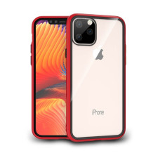 iPhone 11 Pro Unicorn Beetle Style Slim Clear Case Red
