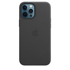 iPhone 12 Pro Max Leather Case with MagSafe - Black