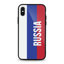 Россия Russia Flag Logo World Cup iPhone X XS Case