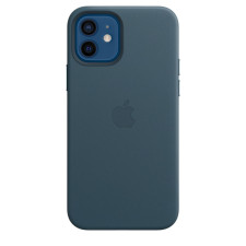 iPhone 12 / 12 Pro Leather Case with MagSafe - Baltic Blue