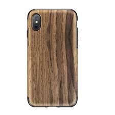 Rock Wood Pattern Case for iPhone X XS