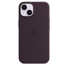 iPhone 14 Silicone Case With MagSafe Elderberry