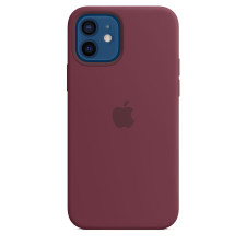 iPhone 12 / 12 Pro Silicone Case with MagSafe - Plum