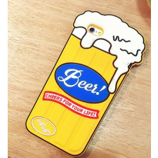 Beer Glass Shaped Silicone Case for iPhone 6 6s