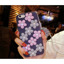 Soft Flower Case for iPhone 7 / 8 Plus