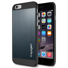 Spigen Aluminum Fit iPhone 6 6s Case Metal Slate